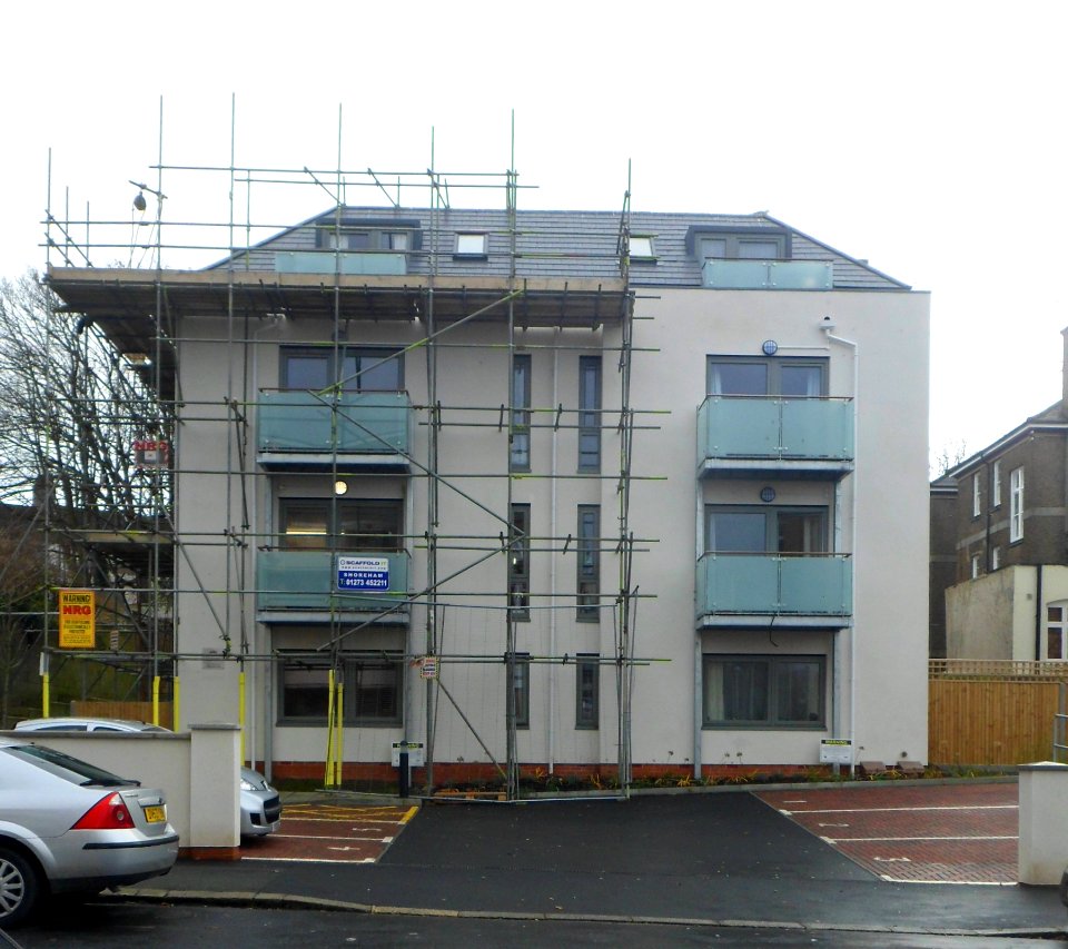 Balchin Court (New Council Flats, built 2012), 16 Wellington Road, Elm Grove, Brighton (December 2013) (1)