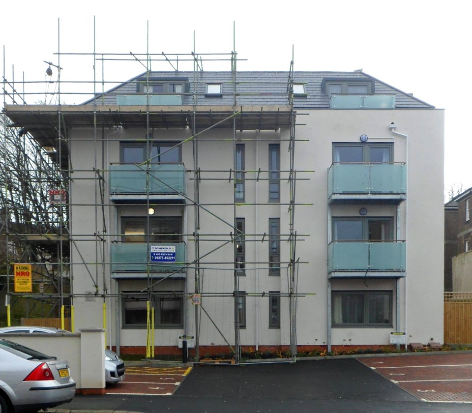 Balchin Court (New Council Flats, built 2012), 16 Wellington Road, Elm Grove, Brighton (December 2013) (2)