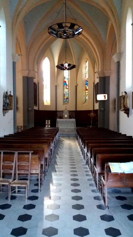Balazuc - Église Sainte Marie-Madeleine - Nef