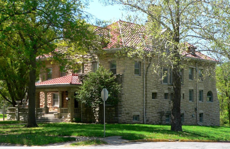 Baker house (Atchison KS) from NE 1