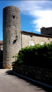 Balazuc - tour d'enceinte