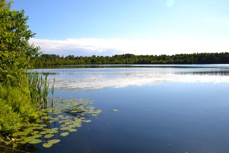 Russia landscape smooth surface photo