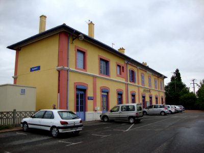 Balbigny (Loire, Fr) la gare, 1
