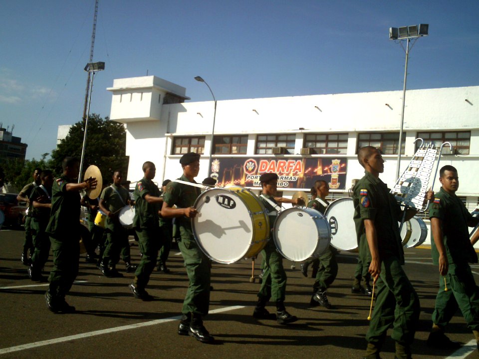 Banda del Cuartel Libertador en Indio Mara