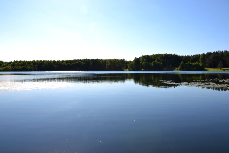 Russia landscape smooth surface