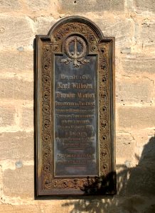 Balingen, Friedhof, Epitaph Theodor Mäulen