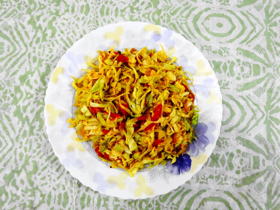 Band Gobhi Ki Bhujia