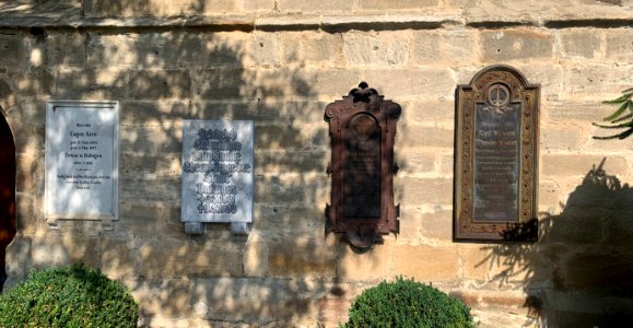 Balingen, Friedhofkirche, Epitaphe