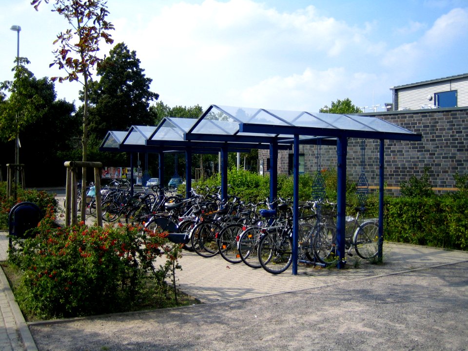 Bahnhof Ahaus Radständer