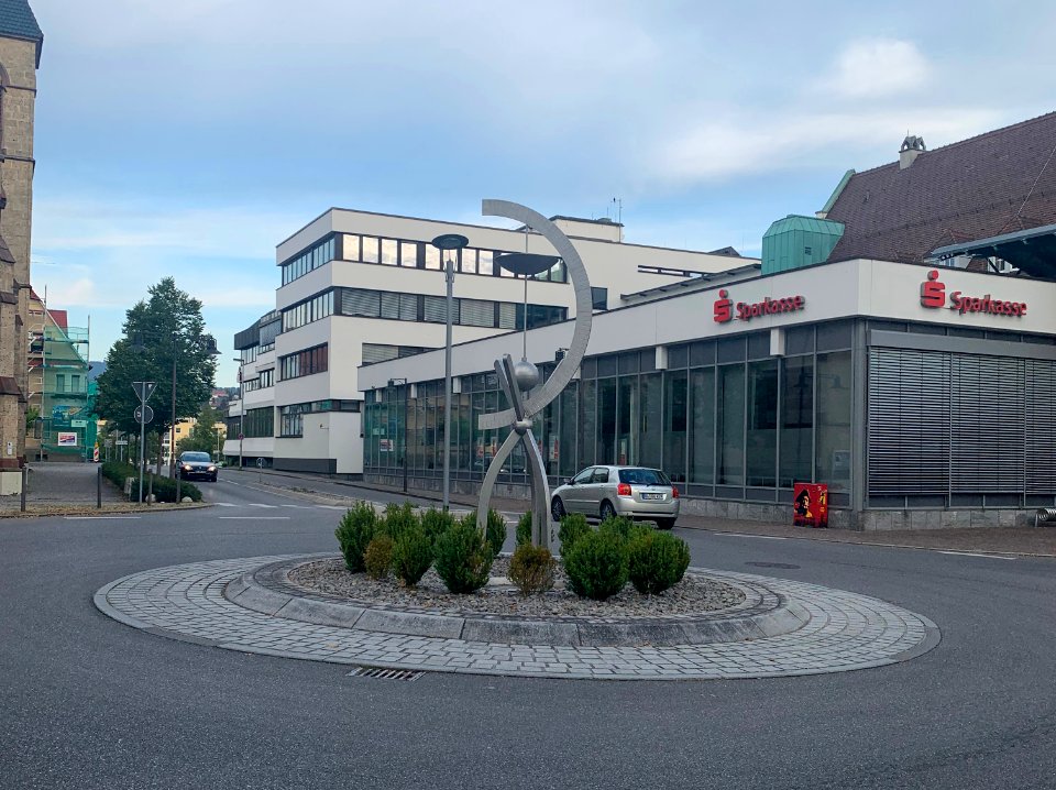 Balingen, Kunstwerk 150 Jahre Bizerba