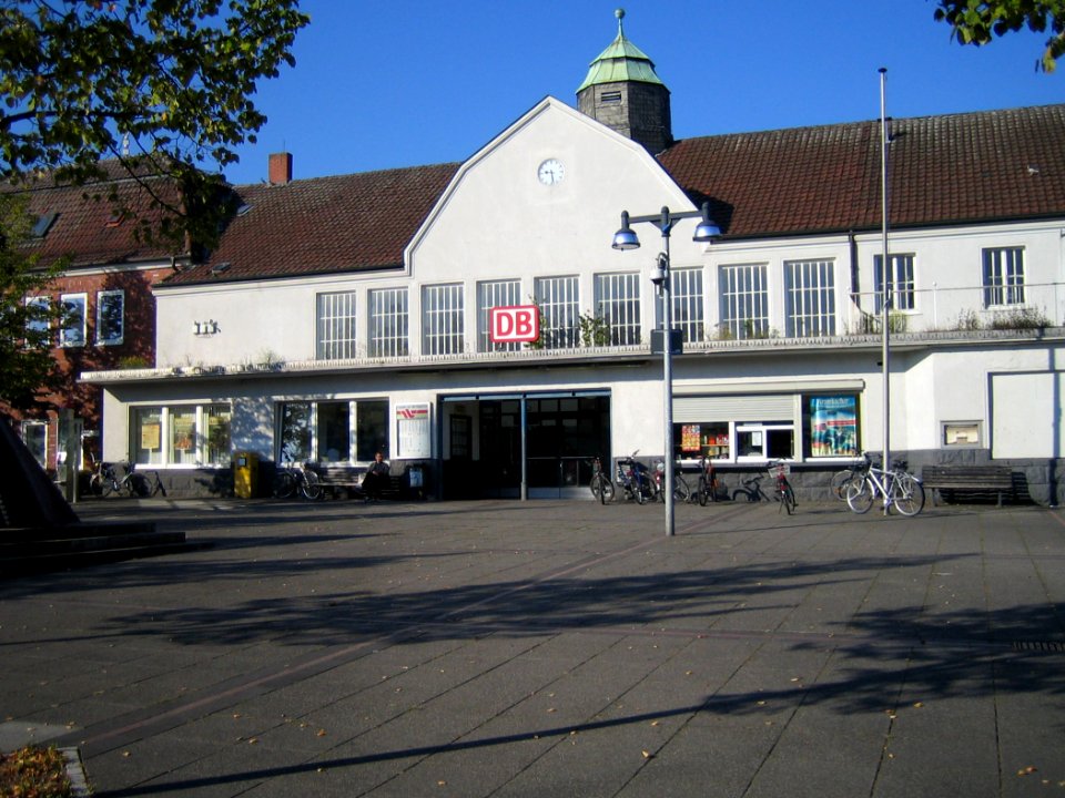 Bahnhof Coesfeld Vorplatz