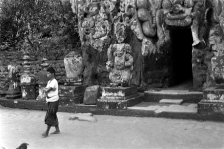 Bali (Indonesië), Goa-Gaja tempel, Bestanddeelnr 924-9208