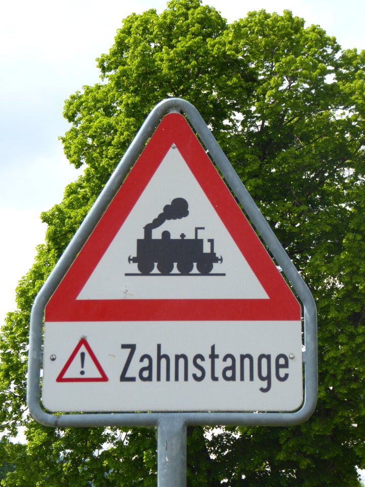 Bahnübergang Zahnstange