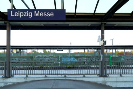 Bahnhof Leipzig Messe