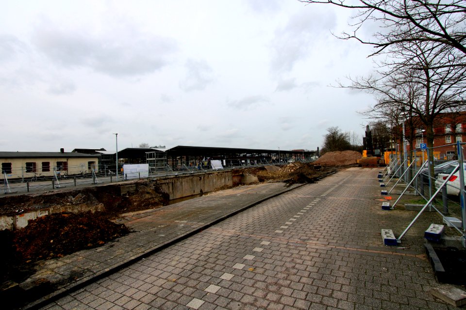 Bahnhof Coesfeld Abriss
