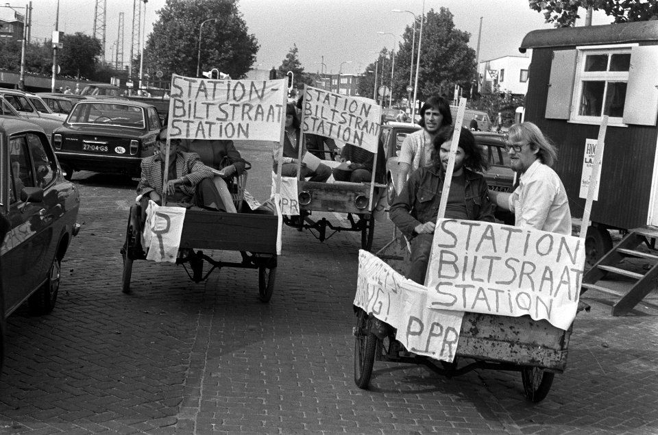 Bakfietsaktie PPR, Utrecht, Bestanddeelnr 926-6951