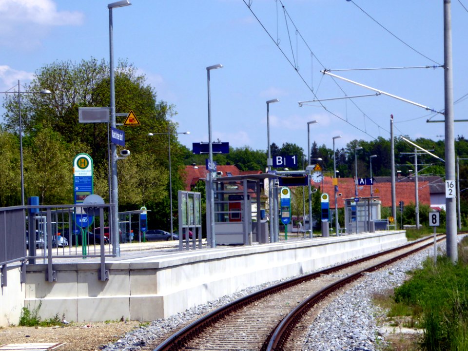 Bahnhof Markt Indersdorf, 2016, 2