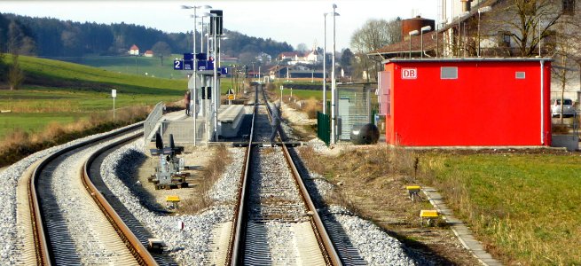 Bahnhof Steinhöring von Osten, 2 photo