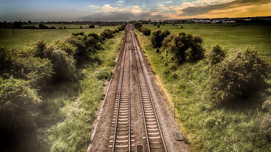 Railroad railway rail photo