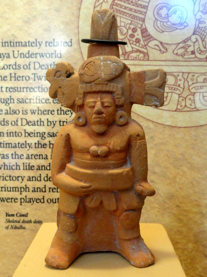 Ball Player Whistle, Jaina Style, Late Classic Mayan - San Diego Museum of Man - DSC06844