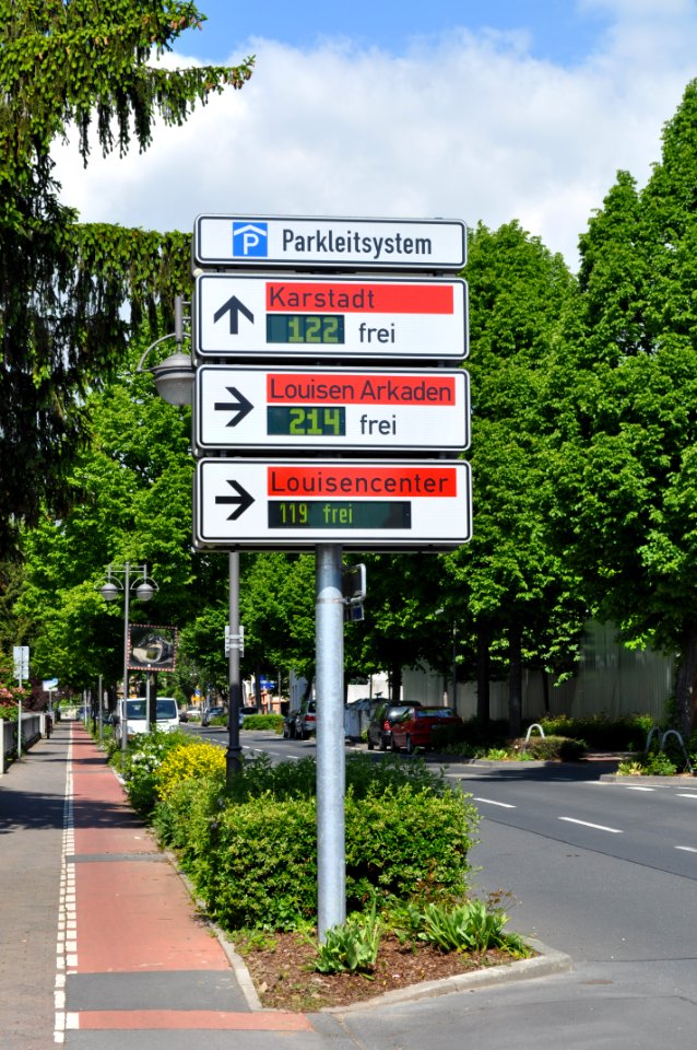Bad Homburg, Parkleitsystem