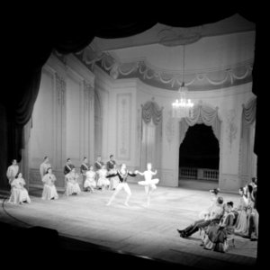 Balletuitvoering van het koninklijk Deens ballet in het koninklijk Deens theater, Bestanddeelnr 252-9225