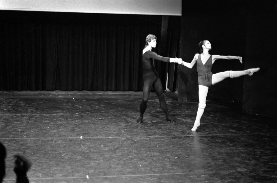 Balletdanseres Olga de Haas in actie, Bestanddeelnr 927-9230
