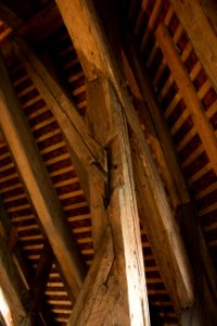 Balken Dachstuhl Frauenkirche Görlitz