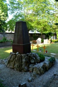 Bad Homburg, Protestantischer Friedhof, Grab Trapp