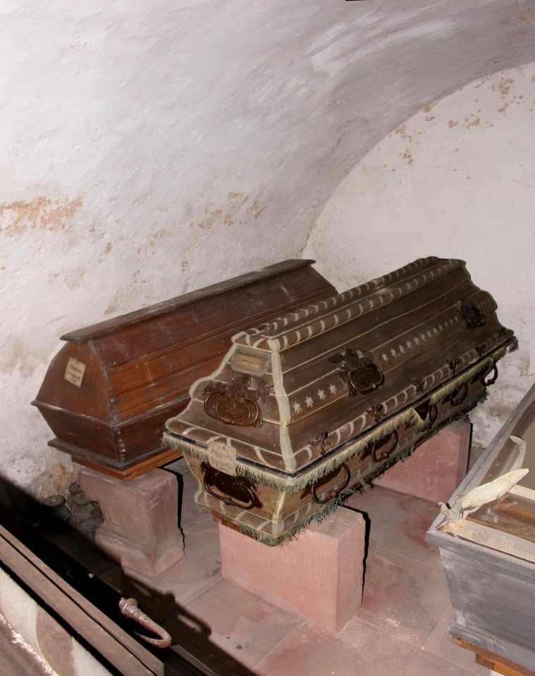 Bad Homburg vor der Höhe, Schloss, Gruft, Prinzession Elisabeth und Erbprinz Friedrich