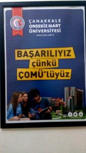 Başarılıyız çünkü ÇOMÜ'lüyüz