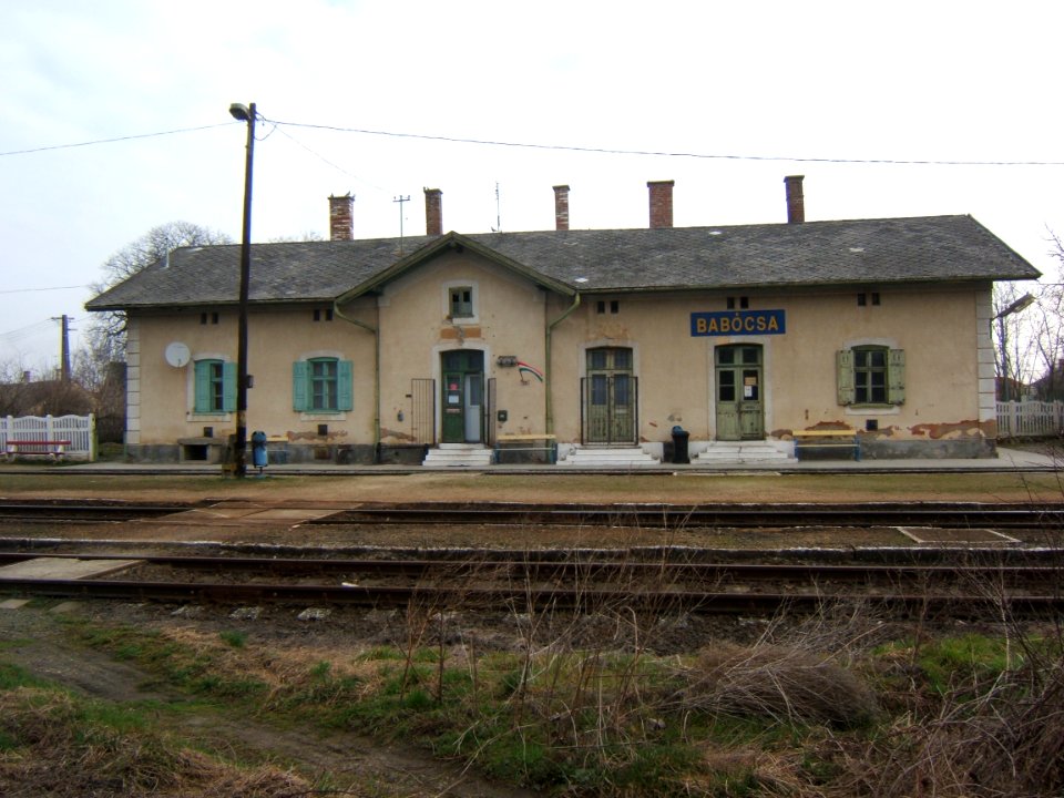 Babócsa, vasútállomás