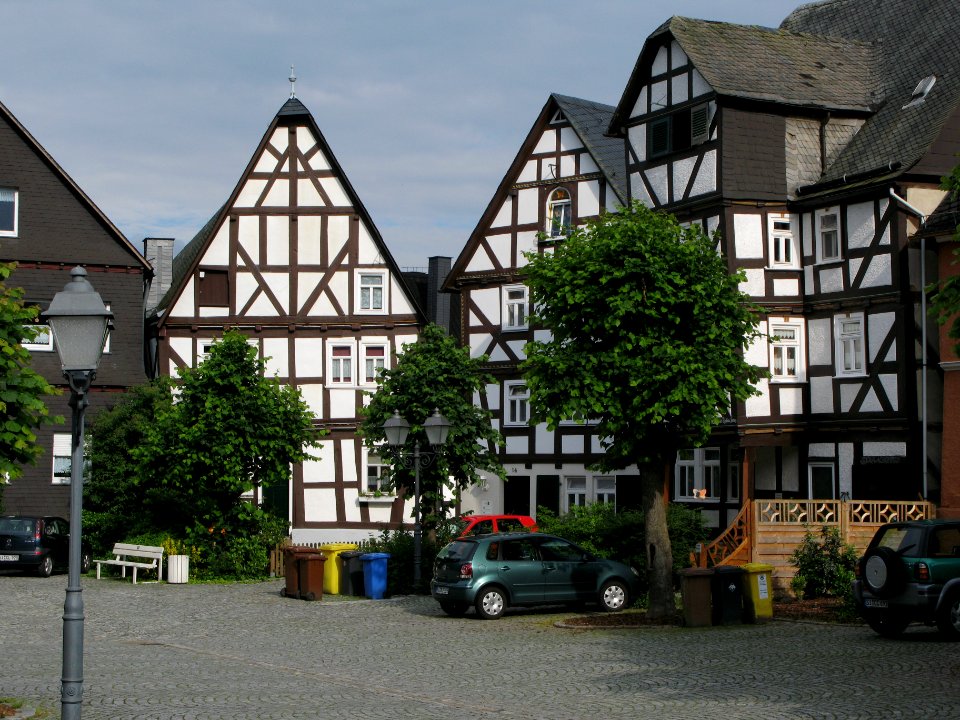 Bad Laasphe Kirchplatz Foto 2007