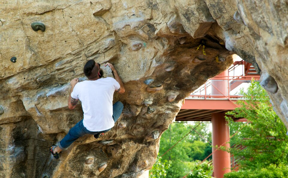 Extreme sports training brown training
