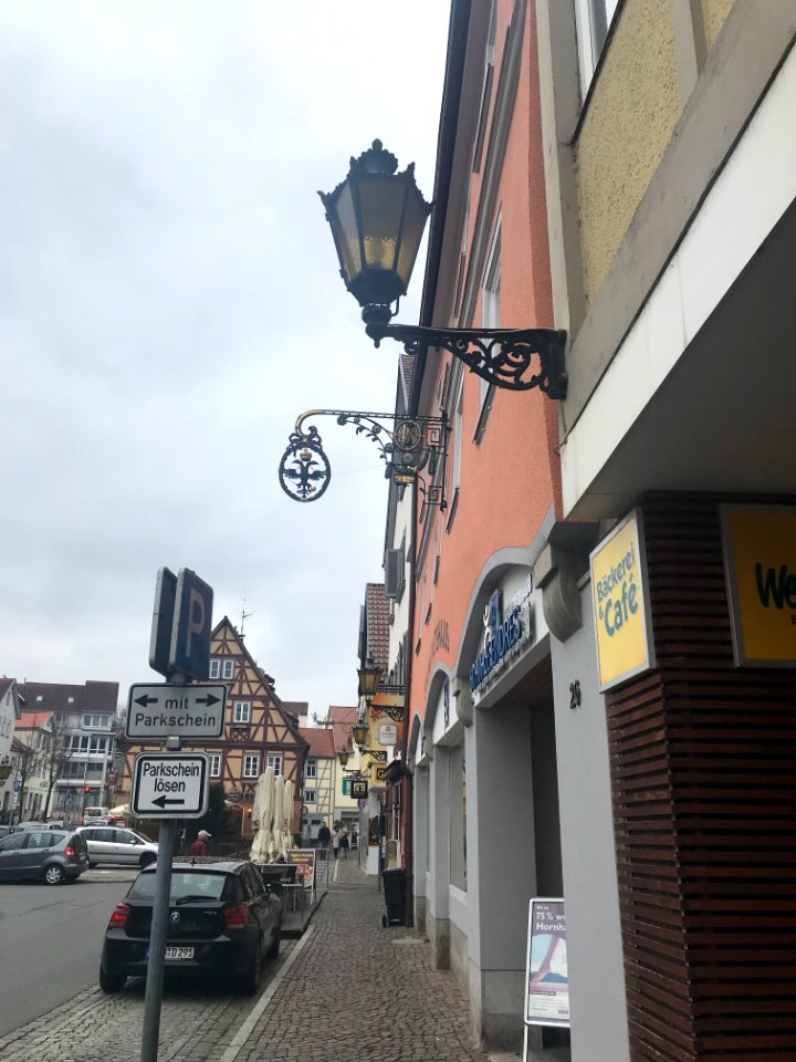 Bad Mergentheim, Hans-Heinrich-Ehrler-Platz 26, Ausleger (1)