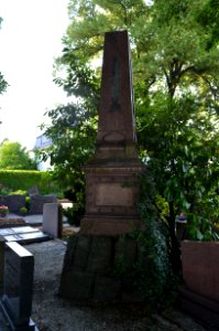 Bad Homburg, Evangelischer Friedhof, Grab Familie Hillebrand
