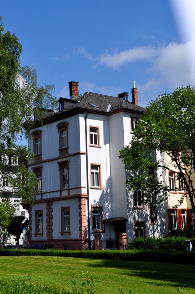 Bad Homburg, Ferdinandstraße 7, Rückseite