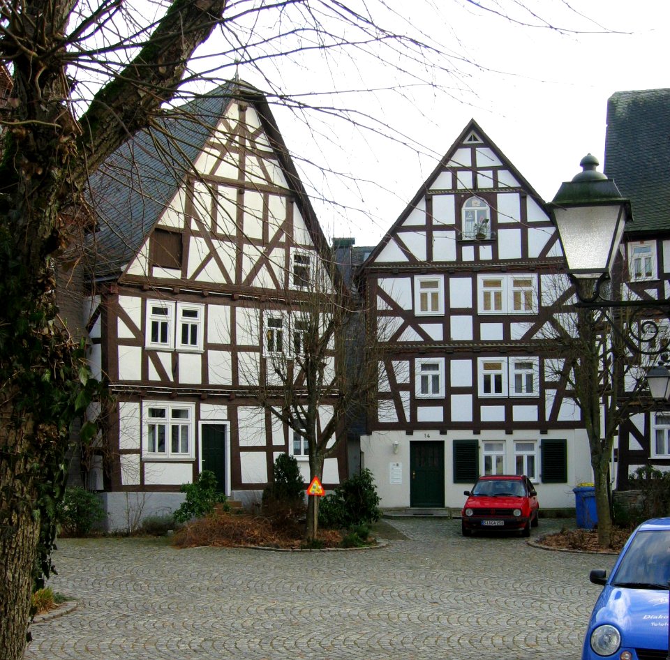 Bad Laasphe Kirchplatz Foto 2003