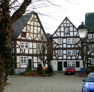 Bad Laasphe Kirchplatz Foto 2003