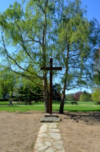 Bad Homburg, Jubiläumspark, Gedenkkreuz