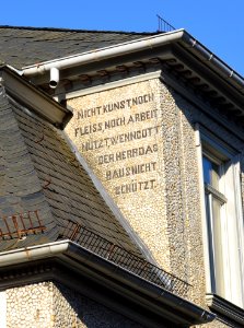 Bad Homburg, Dorotheenstraße 12, Inschrift 1