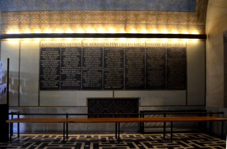 Bad Homburg, Erlöserkirche, Gefallenendenkmal