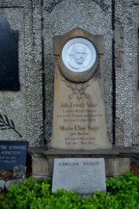 Bad Homburg, Evangelischer Friedhof, Grab Johann Friedrich Voigt (1)