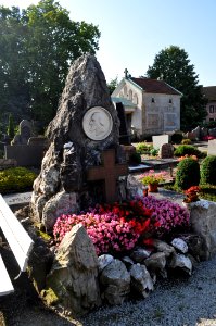 Bad Homburg, Evangelischer Friedhof, Saalburgstraße, Grab Wilhelm Rolle