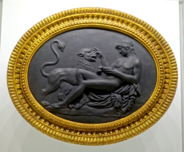 Bacchus and His Tiger, Wedgwood & Bentley, England, c. 1772-1775, black stoneware - Montreal Museum of Fine Arts - Montreal, Canada - DSC09190