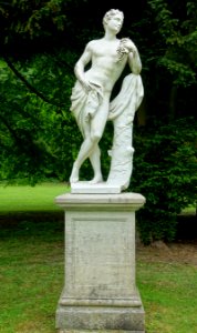 Bacchus, sculptor unknown, mid 1700s - Waddesdon Manor - Buckinghamshire, England - DSC07544