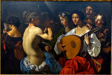 Bacchic Concert by Pietro Paolini, Italian, 1625-1630, oil on canvas - Dallas Museum of Art - DSC05213