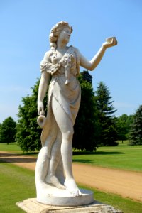 Bacchante, mid 1800s, marble - Wrest Park - Bedfordshire, England - DSC08272