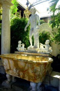 Bacchus Fountain - Vizcaya Museum and Gardens - Miami, Florida - DSC08292