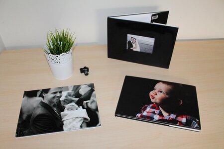 Photo album memories brown book